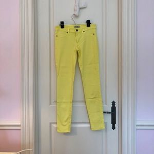 Yellow jeans